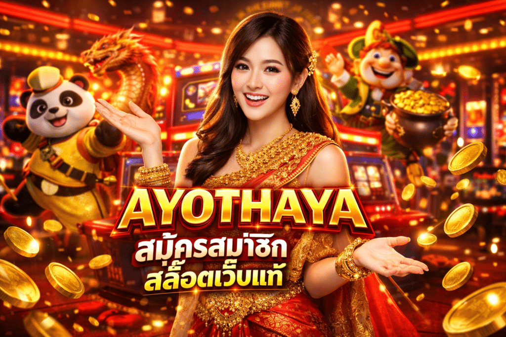 AYOTHAYA สมัครสมาชิก สล็อตเว็บแท้
