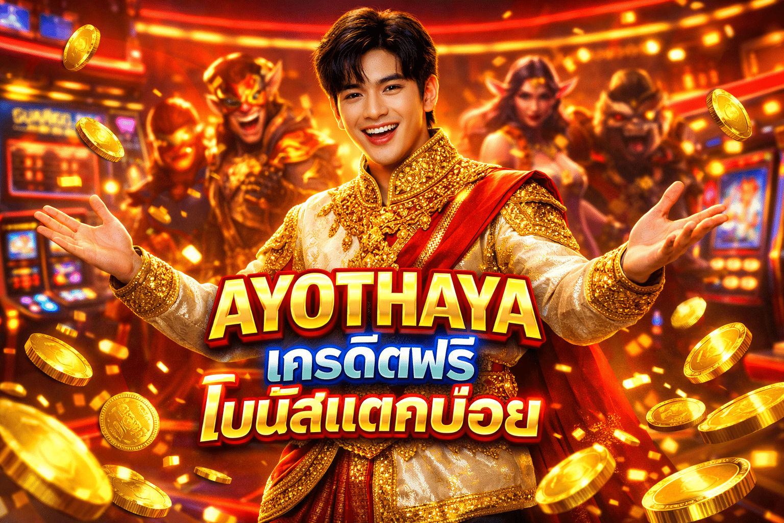 AYOTHAYA เครดิตฟรี โบนัสแตกบ่อย