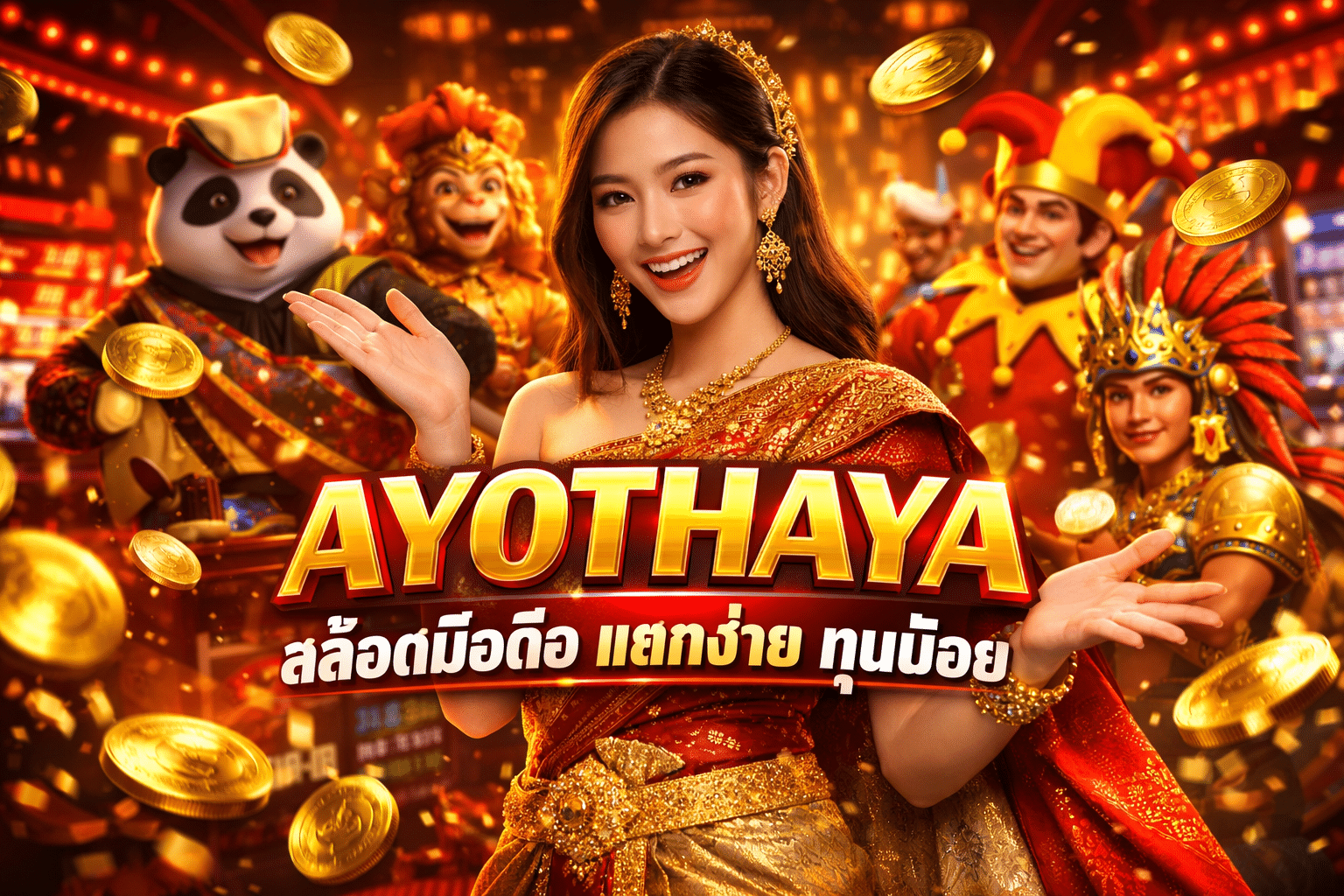 AYOTHAYA สล็อตมือถือ แตกง่าย ทุนน้อย
